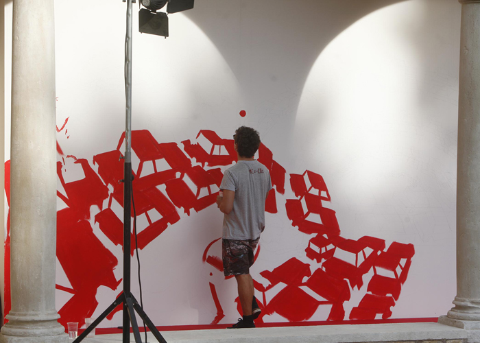 sui pedali con l'alta fantasia